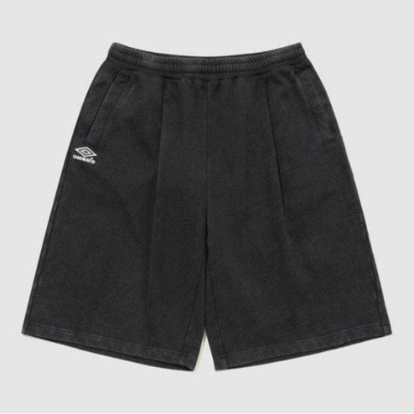ショートパンツ VQA UR121CHP22-DCH HBL オムグレイ ヴィンテージ 6部丈 バミューダ スウェット ショートパンツ ダークチャコール