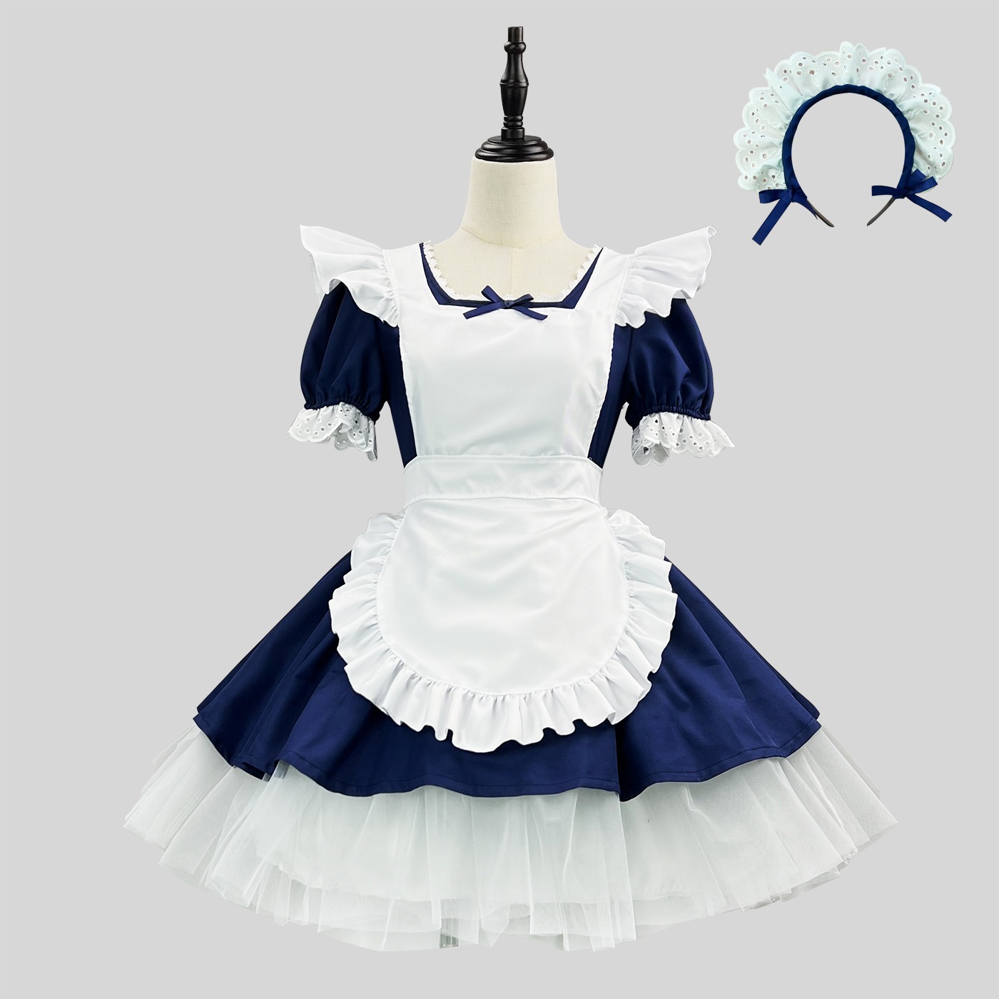 新品定番天使メイド服にゃんこくアリスソフト妹lolitaメイドスカートカフェワンピース