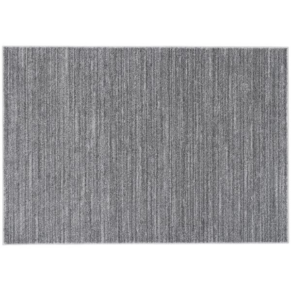 ラグ マット 絨毯 約幅130×長さ190cm グレー 無地 洗える 日本製 防ダニ 滑り止め加工 ホットカーペット可 スミノエ エクリュ