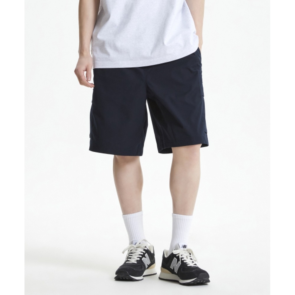 ニューバランス NBNVF21473/UNI ヘリテージコットンカーゴ 5パーツショーツ (ネイビー) 11,408円