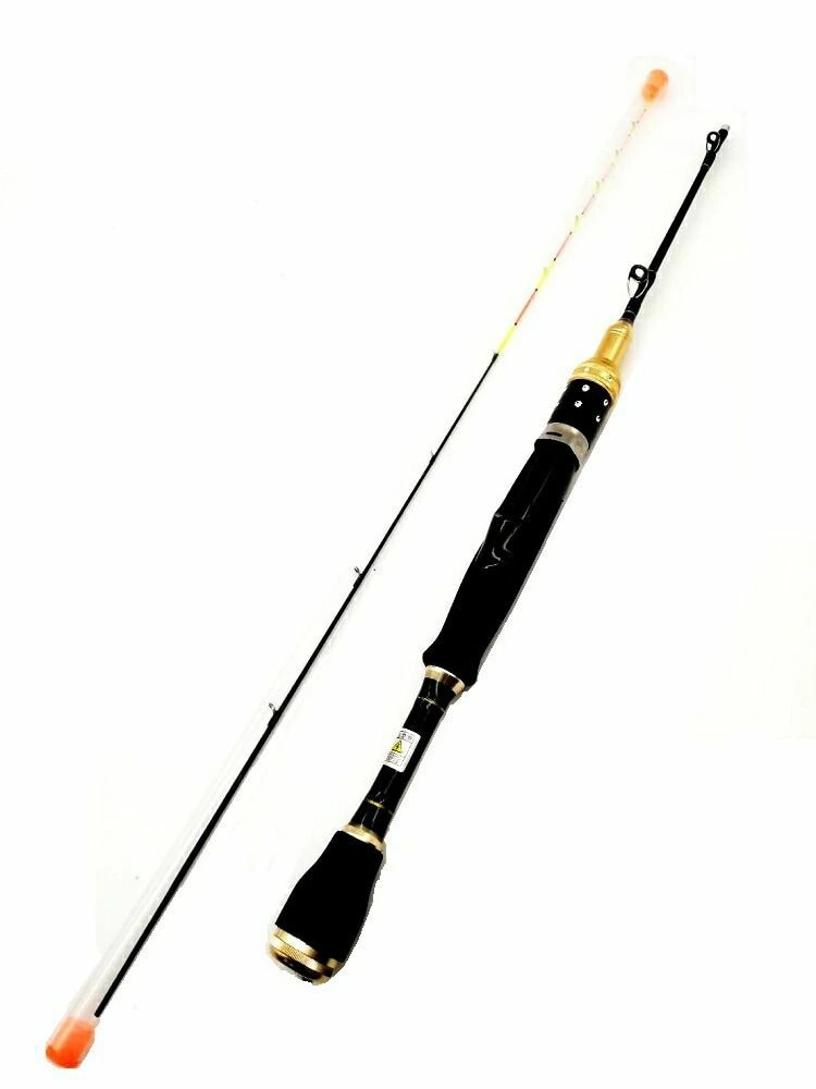 【高品質の製品】筏竿穂先 2ピース 長さ調節可能 97.5-120cm チヌ ブラック 釣り フィッシング 極細穂先 チヌ 黒鯛 釣り具 フィッシング 筏 イカダ カセ 竿 釣り アウトドア