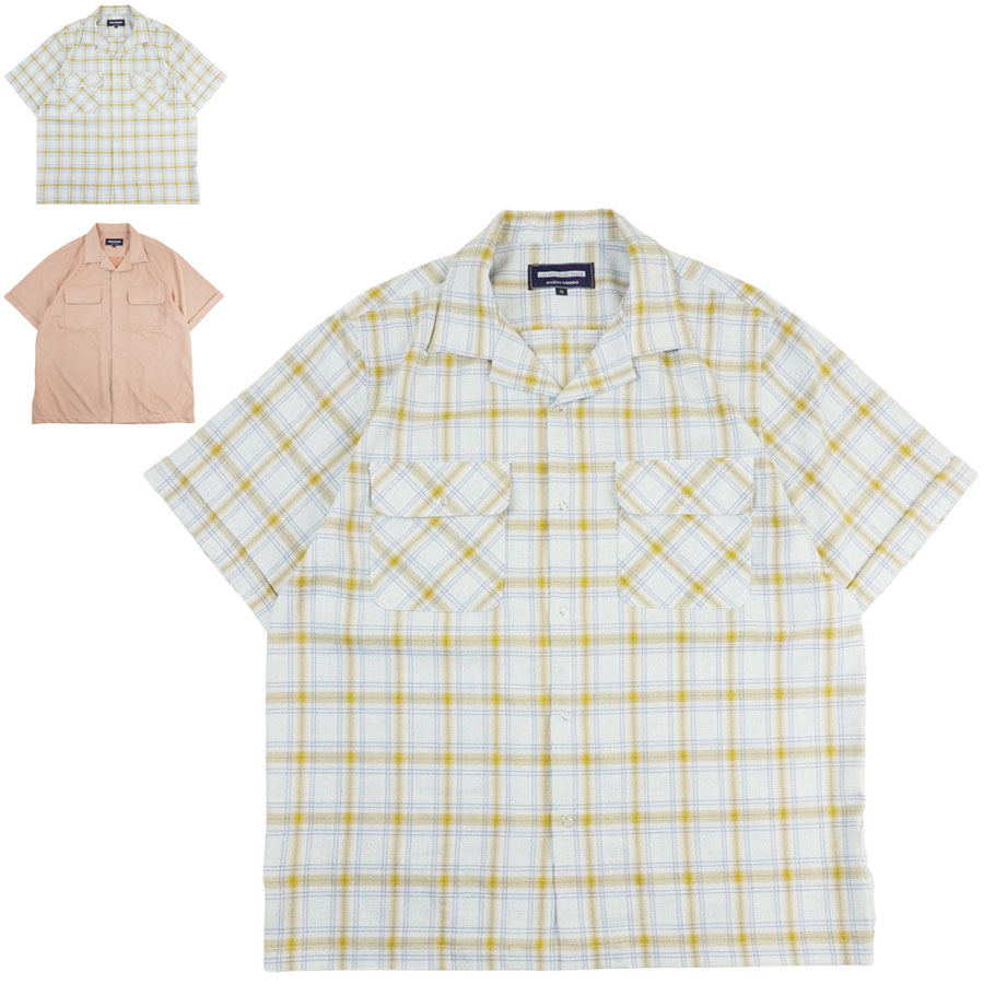 男女兼用 オープンカラー半袖シャツOpen Color Short Sleeve ShirtsLAUNCH BASIC TRADE ラウンチベーシックトレードP 6,528円