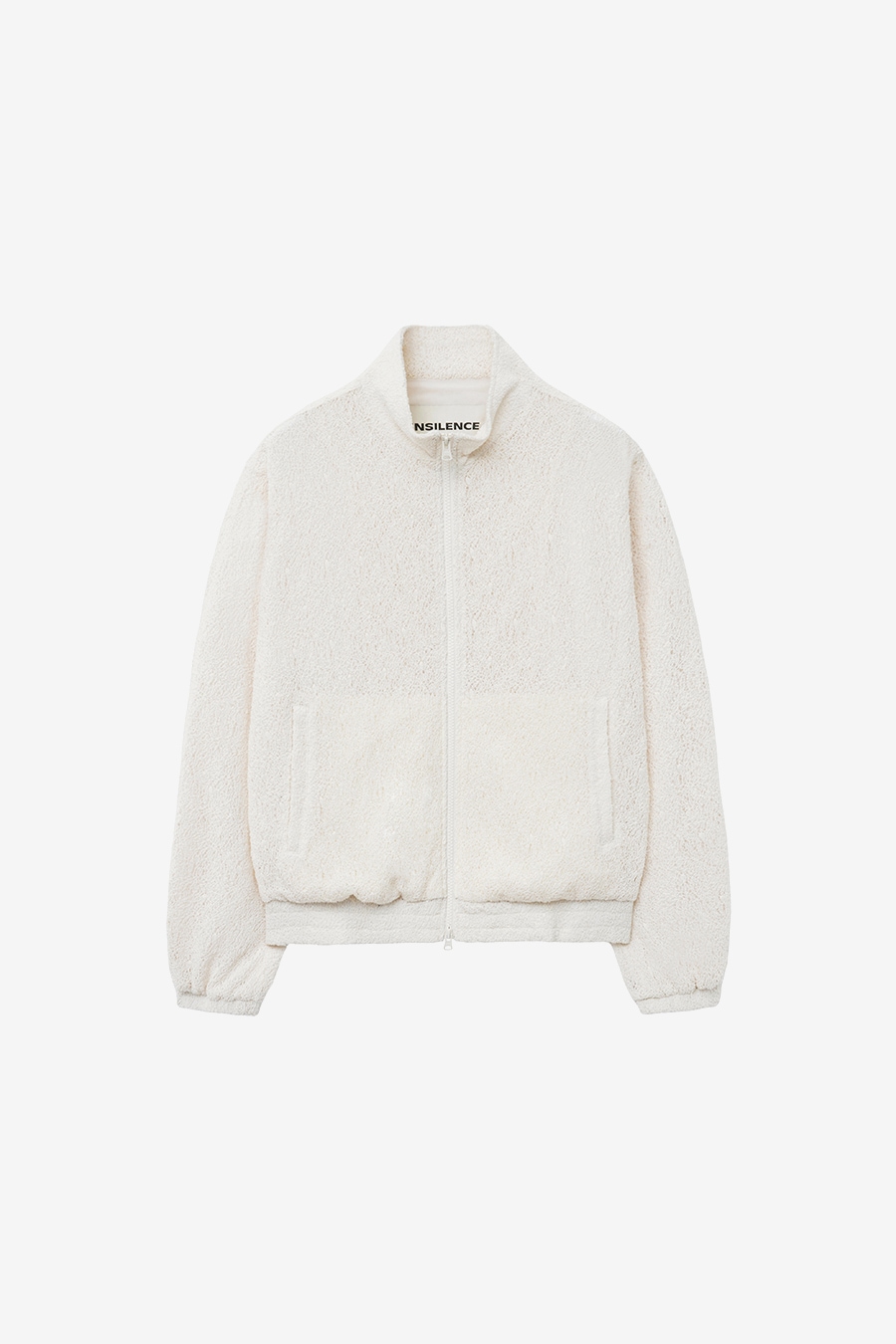 【INSILENCE】 LACE ZIP-UP JUMPER : IVORY