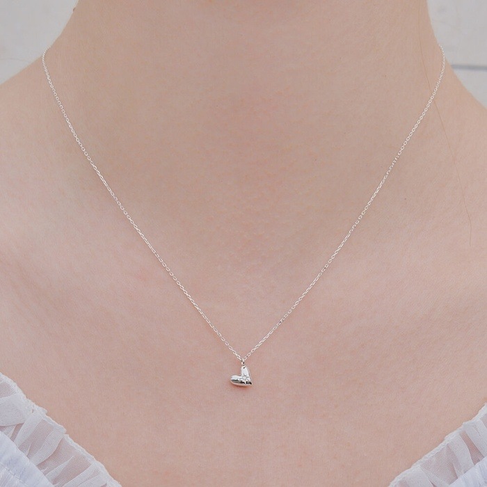 silver925ソンヘナ着用cosmic heart necklace/韓国の人気ブランド 韓国正規品 韓国の人気商品 韓国ファッション 韓国ジュエリー デイリーアクセサリー SNSで人気 韓国ファ