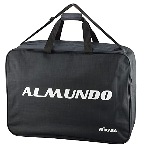 ミカサ(MIKASA) ボールバッグ Mサイズ バレー サッカー 6個入れ ブラック(ALMUNDOロゴ入) AC-BGM60-BK-ALMD