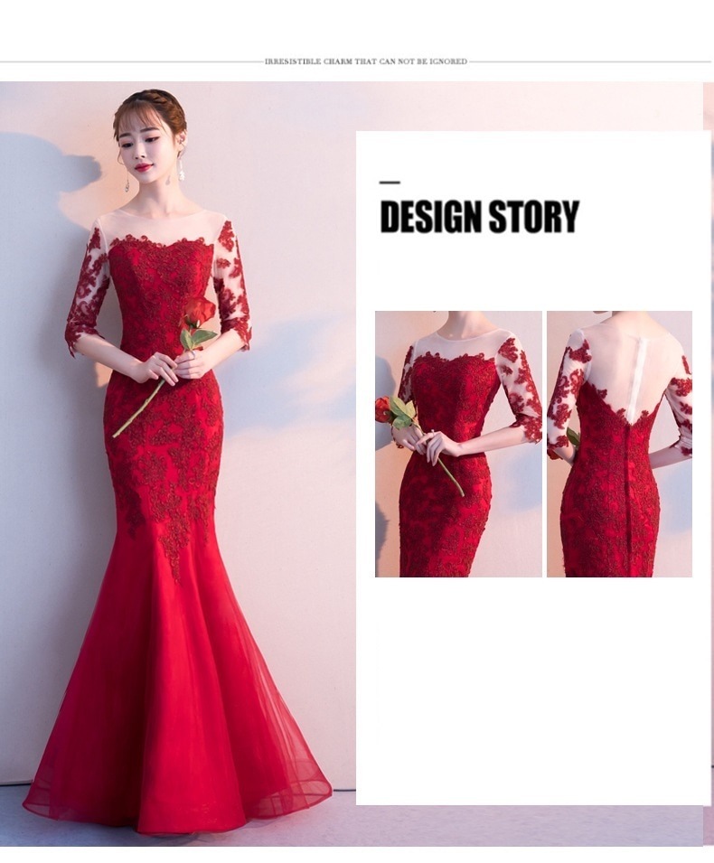 マーメイドドレス パーティードレス ロングドレス ドレス ワンピース 結婚式 二次会 衣装 舞台