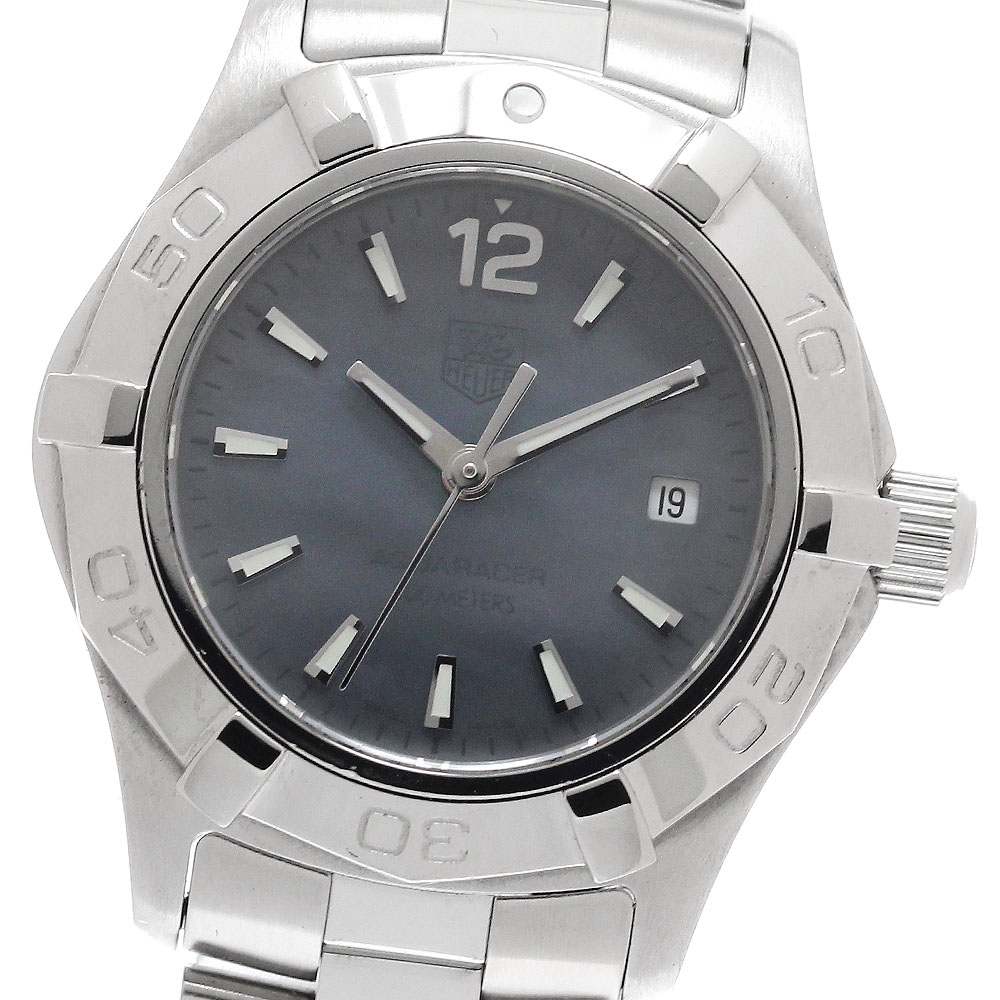 タグホイヤー TAG HEUER WAF1417 アクアレーサー デイト クォーツ レディース _941887【中古】