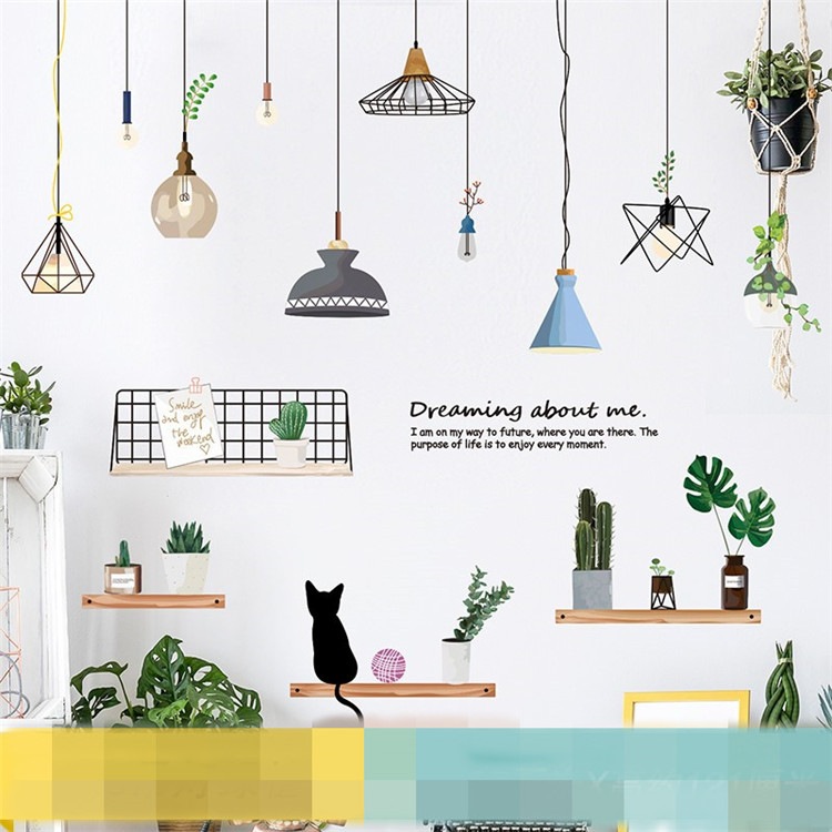 センスアップ 早い者勝ち 北欧風 小さい新鮮な 可愛い 部屋 寝室 壁紙 粘着性