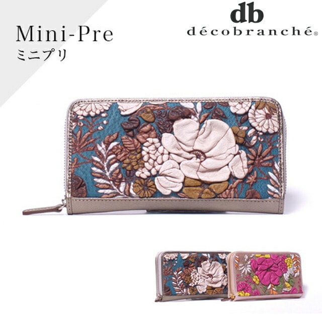 デコブランシェ ミニプリ ラウンドファスナー長財布 長財布 Dy-01-01 gemu56