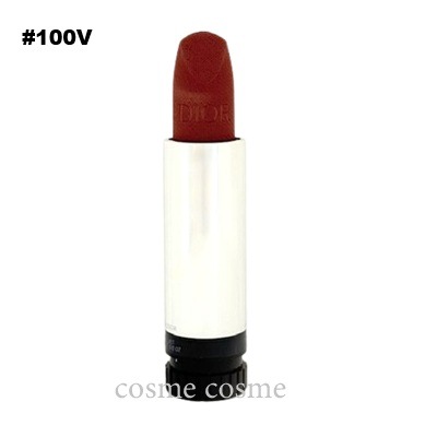 クリスチャンディオール ルージュ ディオール レフィル #100V ヌード ルック ベルベット(3348901658577)