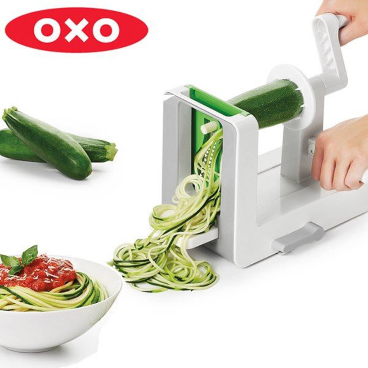 OXO テーブルトップ ベジヌードルカッター オクソー 野菜 パスタ ベジヌードル 野菜ヌードルカッター ベジヌードルスライサー 野菜パスタ 野菜パスタスライサー 野菜スライサー 便利グッズ