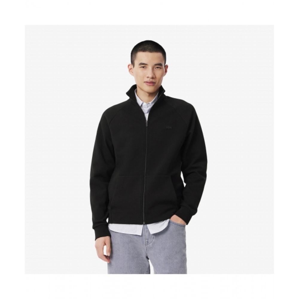 LACOSTE メンズエブリデイテックスウェットジャンパー [ブラック]