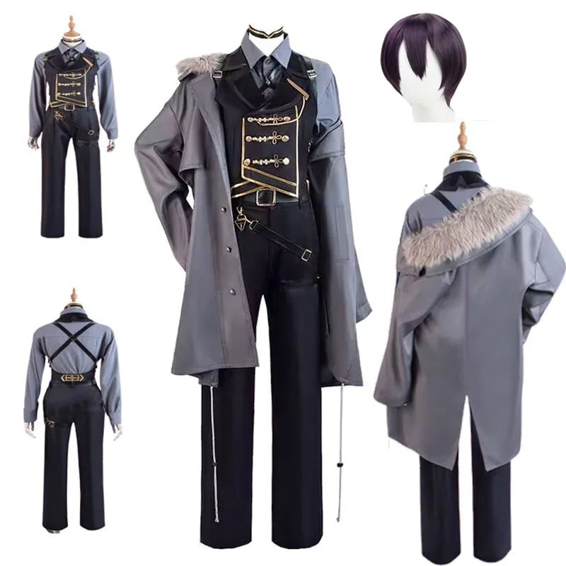 剣持刀也 コスプレ衣装 仮装ウルフィズム歌ってみた衣装 コスプレ衣装 ウイッグ追加可能 イベント クリスマス ハロウィン