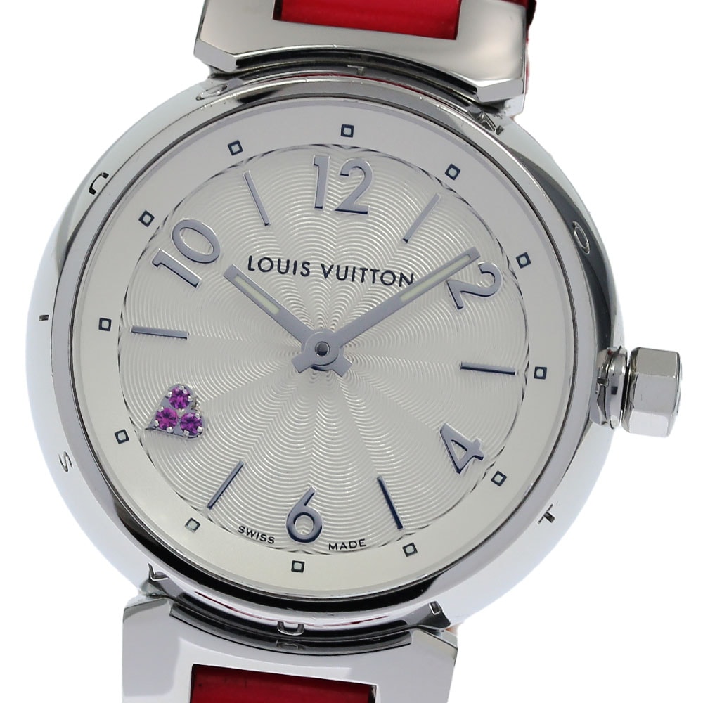 ルイ・ヴィトン LOUIS VUITTON Q1218 タンブール ハート クォーツ レディース _828555【中古】