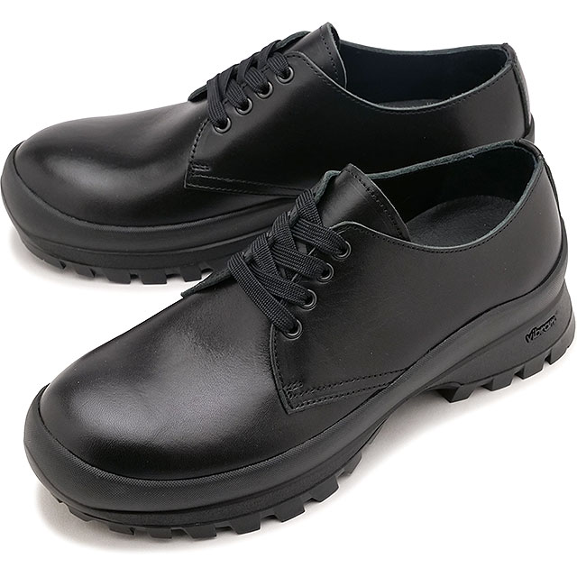 ヨーク YOAK レザーシューズ ダービー [] DERBY メンズ 靴 厚底スニーカー 日本製 ビブラムソール BLACK