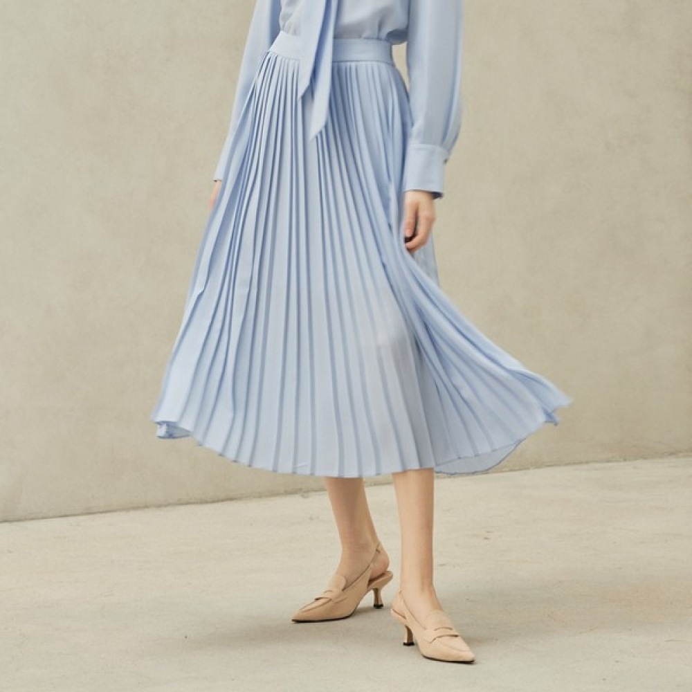 (リアーナニューヨーク) ミルキープリーツスカート RSAWSK050