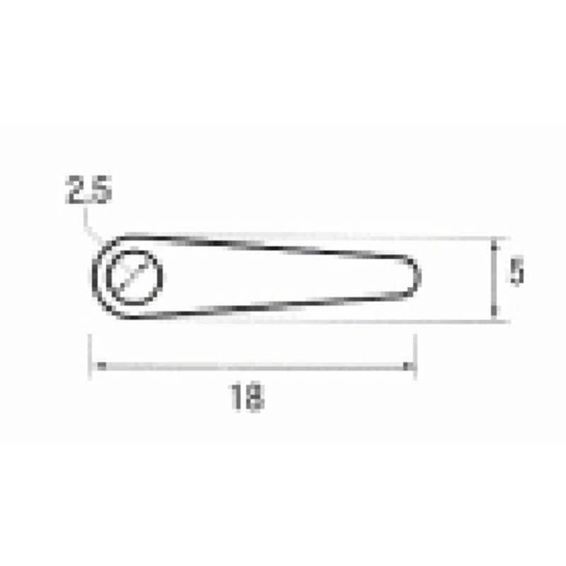 福井金属工芸　ステンレストンボ6分 5000個入　NO.6300