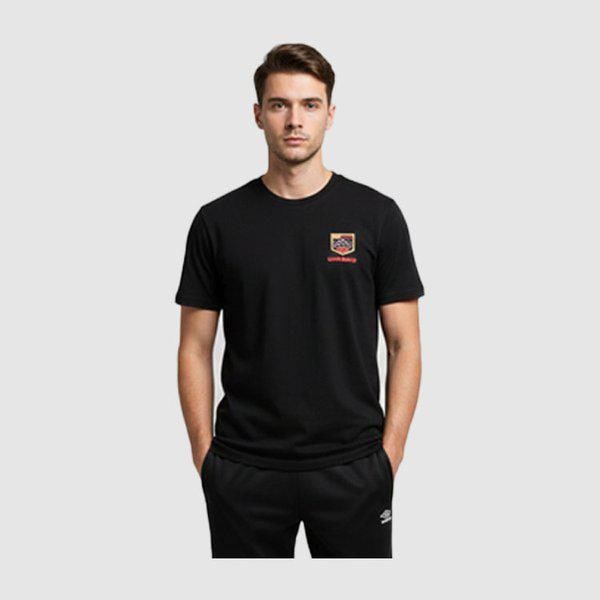 フットボールムードフレッシュ半袖Tシャツ UR121CRS12-BLK0