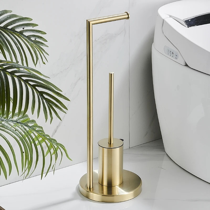 ステンレス鋼のトイレットペーパーホルダー,トイレ,床,家,金