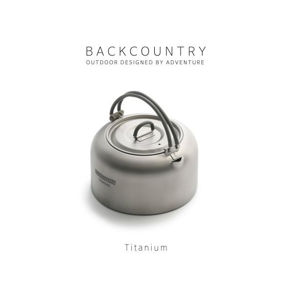 BACKCOUNTRYチタンキャトル1Lチタンケトルキャトル