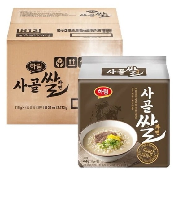 ハリムサゴル米ラーメン116g 32個