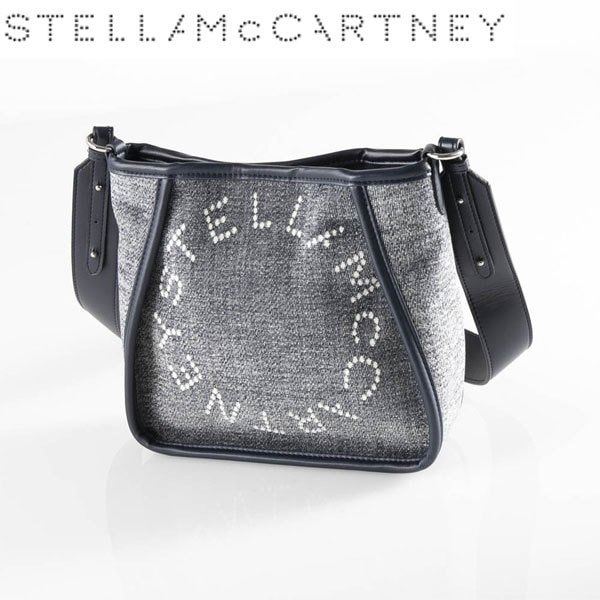 STELLA McCARTNEY　ステラマッカートニー　ショルダーバッグ　ステラロゴ　ホワイトデニム