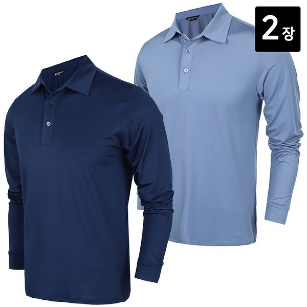 (ノーブルジーンズ) ノーブルジーンズ WER501 登山Tシャツ 1+1セットメンズカラークールTシャツサマーワークTシャツ機能的