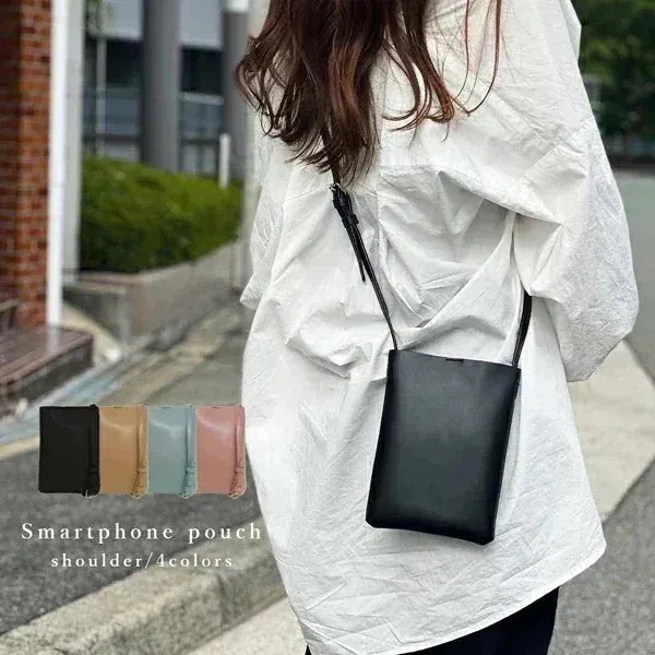 ポーチ スマホポーチ スマホポシェット スマホショルダー レディース 斜めがけ 肩掛け 軽量 スマホ ケース 携帯 バック バッグ ポーチ おしゃれ 縦型 旅行 フェス ライブ キャンプ