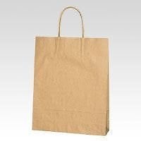 （まとめ買い）手提袋 25CB MS1未晒無地 50枚 3276300 00053490 [x3]