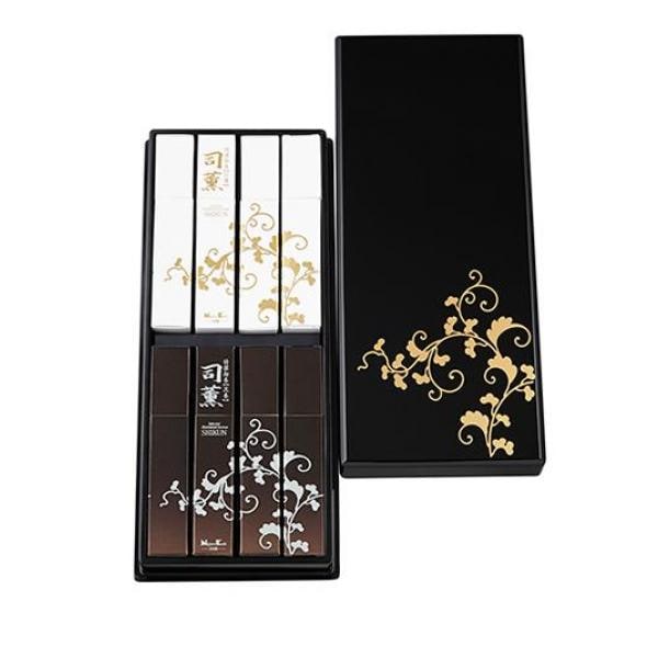 進物線香 司薫 二種香 (白檀・沈香) 塗箱 8箱入