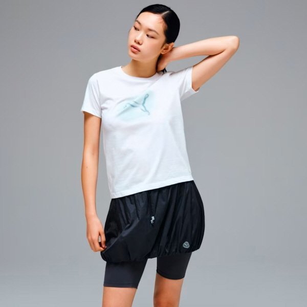 プーマ レディース 半袖 Tシャツ キャットロゴ SST