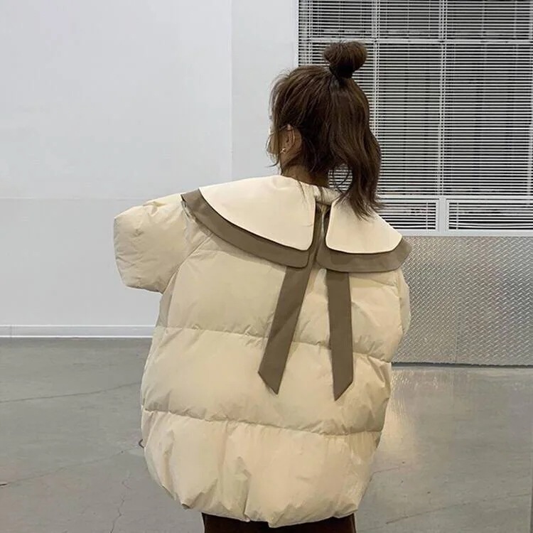 感 アウター 綿服 韓国系ファッション 百掛け 綿入れ 中綿コート レディース カジュアル 冬服 防寒 ジャケット トップス