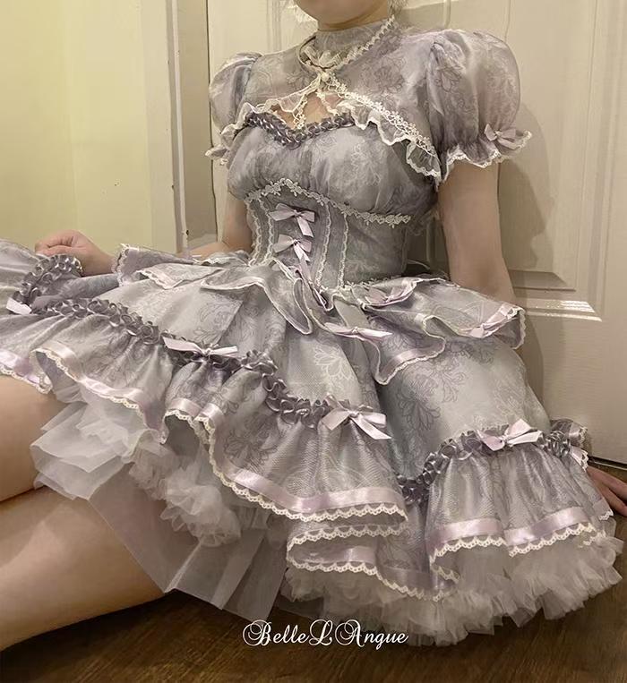 メガ割ロリータスカート ロリータ 恋人 バレエ 超可愛い スイートドレス スーパー サスペンダースカート プリンセスロー