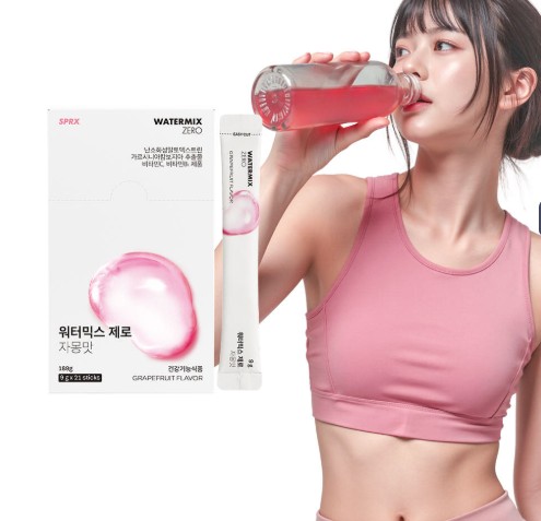 【韓国正規品】 ケープ ウォーター ミックス グレープフルーツ ジュース 味 ダイエット サプリメント 21包 / ダイエットサプリ 体脂肪血糖快便 ZERO