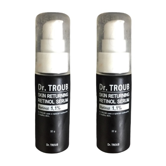 [1+1]Dr.Troubスキン リターニング レチノール セラム 1.1% 32g/弾力/しわ/毛穴収縮に役立つ/レチノール 1.1%美容液