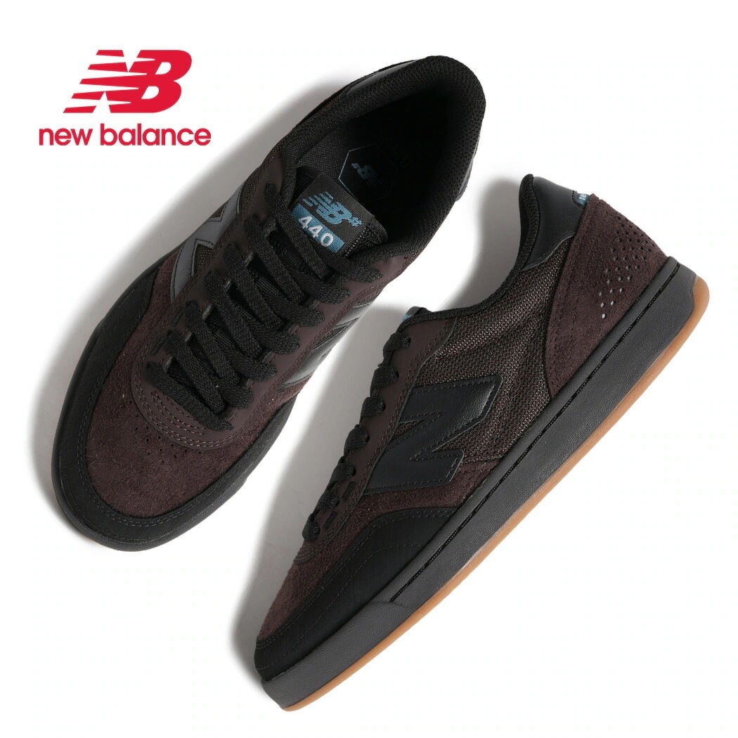 NEW BALANCE ニューバランス ヌメリック 440 スニーカー NUMERIC UN440VBB BROWN BLACK ( ブラウン 茶色 ブラック 黒 スケート SKATE メンズ )