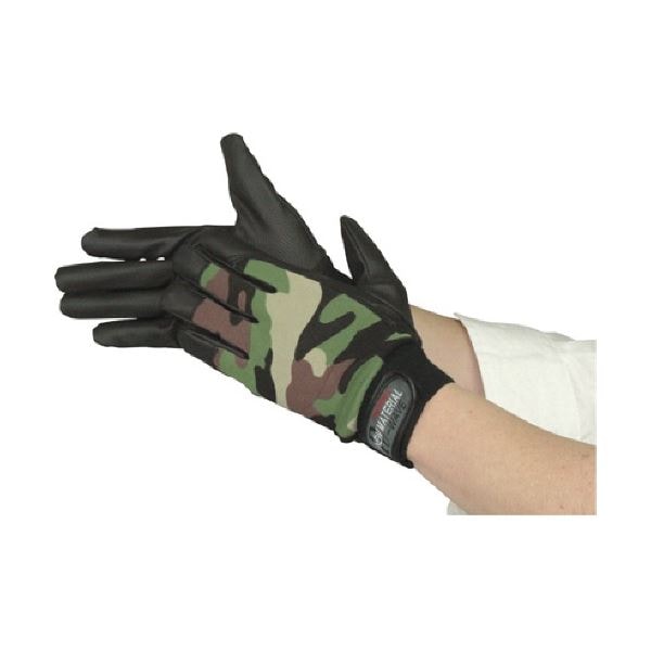 （まとめ）ピーユーウェーブ 迷彩 M K-18-ME-M 1双 [x5セット] 5,930円