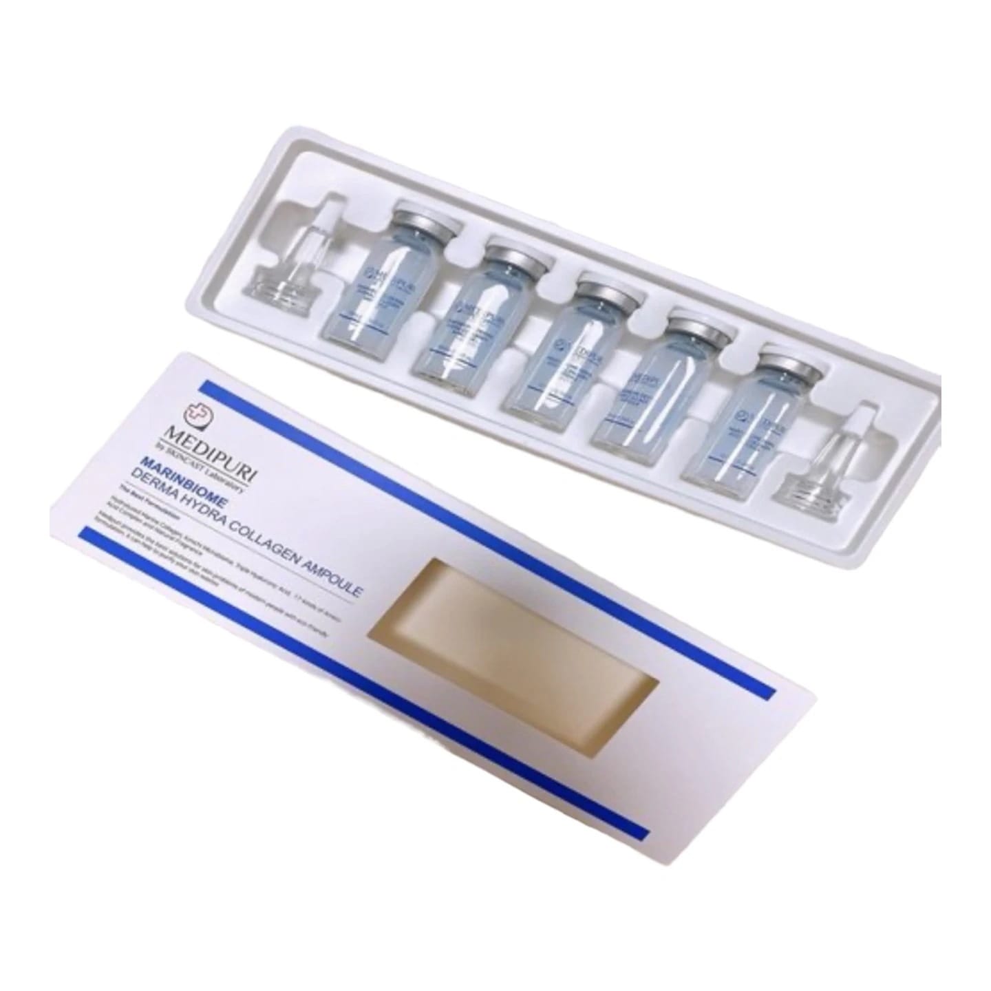 MEDIPURI マリンバイオーム ダーマ イドラ コラーゲン アンプル 10ml*5個(保湿/弾力/コラーゲン)