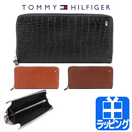 ★ラッピング対応★ トミーヒルフィガー 財布 長財布 TOMMY HILFIGER メンズ レディース 31TL400003 本革 ブランド ラウンドファスナー 小銭入れあり レザー ギフト
