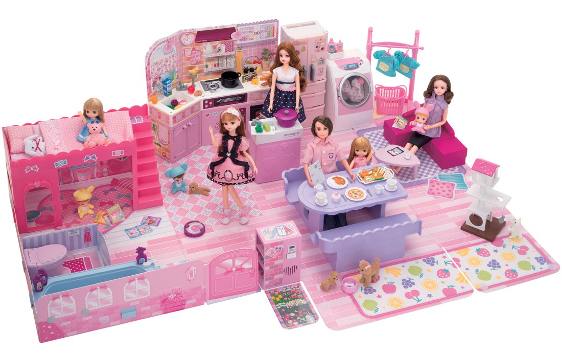 タカラトミー(TAKARA TOMY) リカちゃん チャイムでピンポーン ひろびろゆったりさん 12,083円
