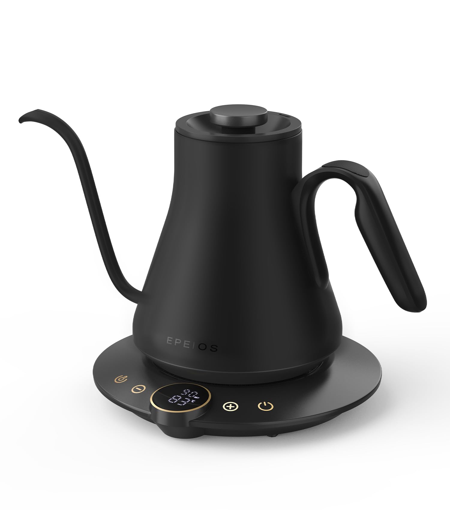エペイオス(Epeios) 電気ケトル コーヒー 1C単位の精密調節 ドリップ コーヒーポット 細口ドリップ LED表示パネル 電気ポット ドリップ ポット コンパクト0.9L 1040W