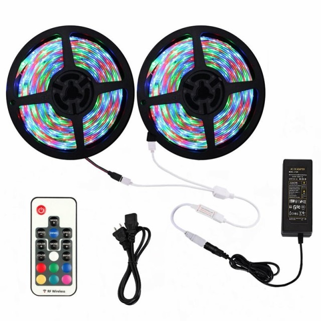 LEDテープライト 防水 RGB SMD2835 10M/600led 高輝度 切断可能 LEDテー
