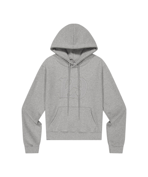 【ILLIGO】 129 LOGO PATCH HOODIE MELANGE 正規品