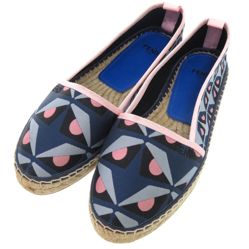 美品 モンスター エスパドリーユ スリッポン 靴その他 キャンバス/キャンバス マルチカラー 1897【中古】 レディース