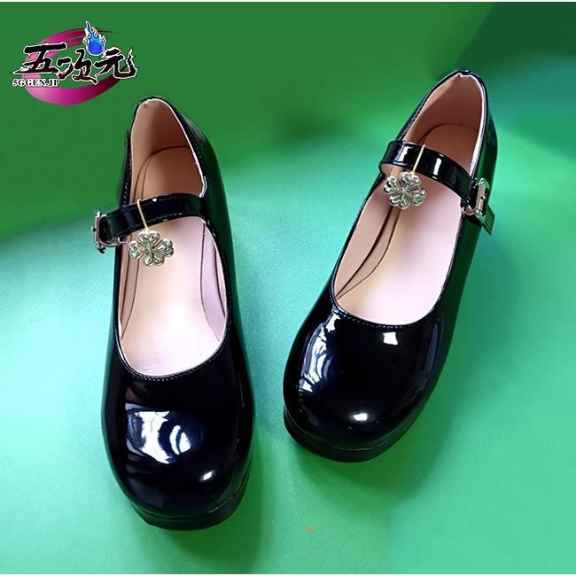 【予約商品】ハロウィン 五次元　原神　コスプレ　クレー　魔女　星燭に揺れる爛花　新スキン　靴