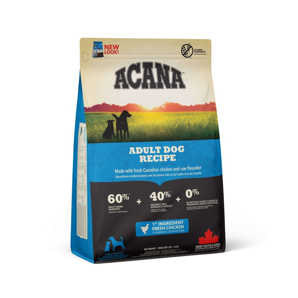 アダルトドッグレシピ　２ｋｇ　正規品　ＡＣＡＮＡ　ドッグフード　ＣＲＣ45―02―05―10―10