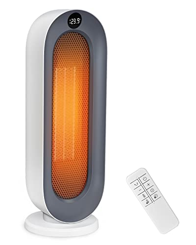 『2023冬新型』 セラミックヒーター 【ECO知能恒温 節電対策】 セラミックファンヒーター 暖房器具 省エネ 電気 ファンヒーター 首振り 3段階温度調整 800W/1200W 切り忘れ防止 二重