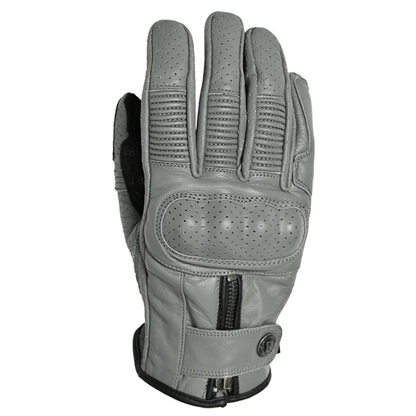 RIDEZ RLG2201 MOTO GLOVES DEFOE GRAY M グローブ
