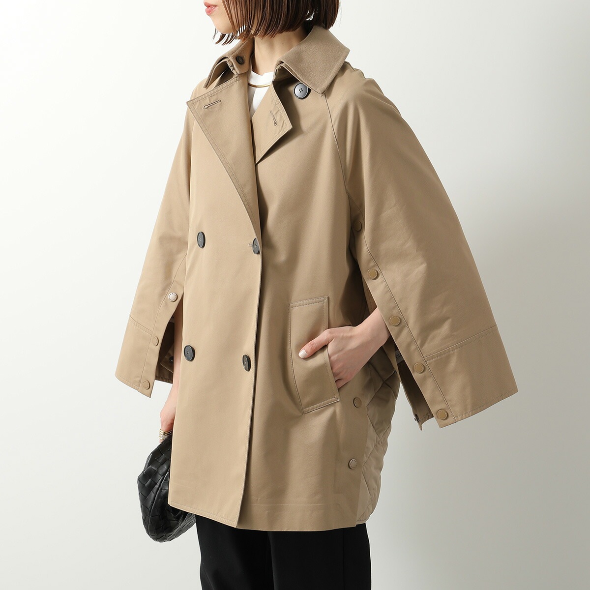 WEEKEND MAX MARA ウィークエンド マックスマーラ トレンチコート MANNA マンナ 2615021071600 レディース ダブルブレスト キルティング 028/CRETA