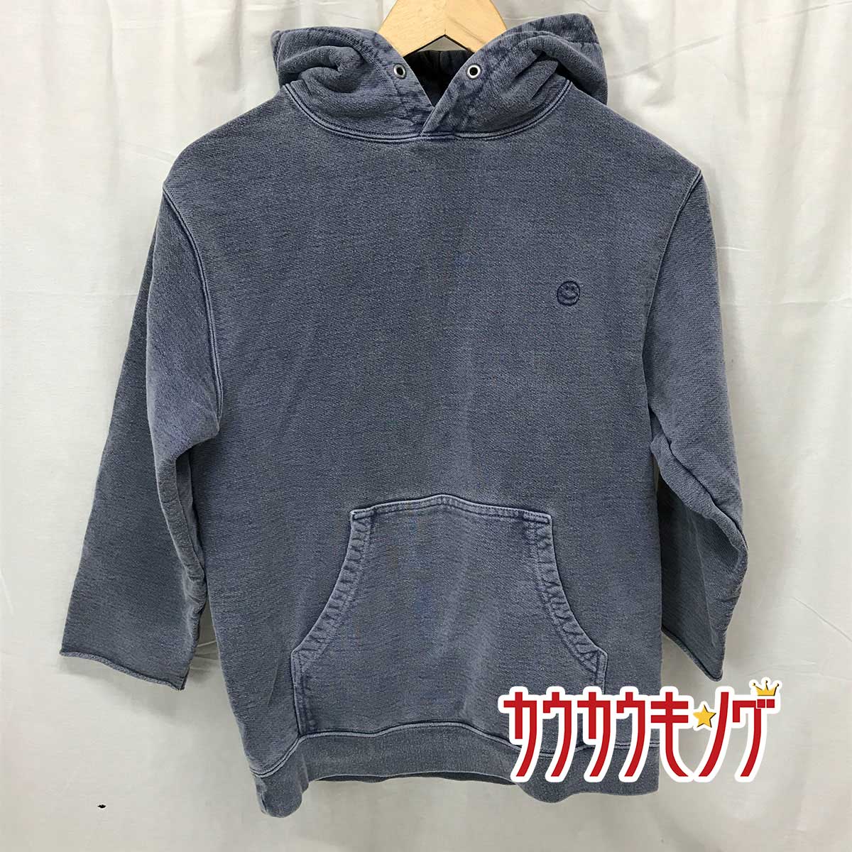 【中古】JACKSON MATISSE(ジャクソンマティス) Pigment Cut-Off Parka スウェットパーカー XS ネイビー メンズ